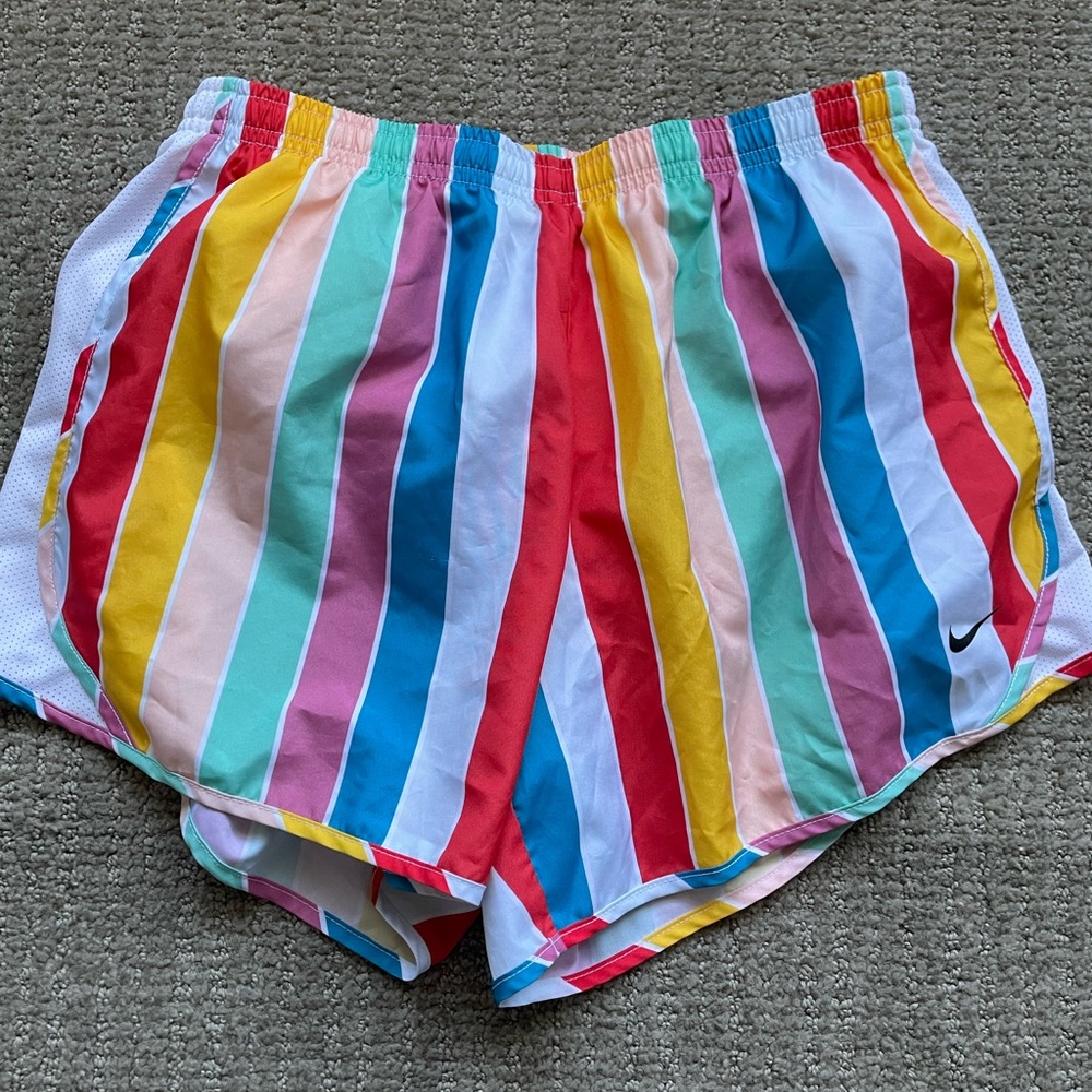 Colorful nike shorts